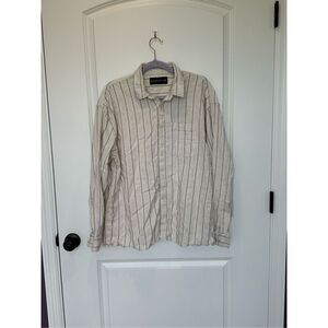 Abercrombie & Fitch Cream Button Down Shirt